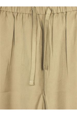 Lightweight beige viscose Bermuda shorts MAURO GRIFONI | G6AB0044ABU14G